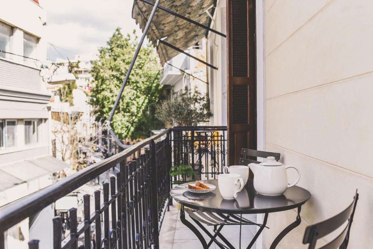 Neoclassical Apartment Near Acropolis - Livingstone Crystal 雅典 外观 照片